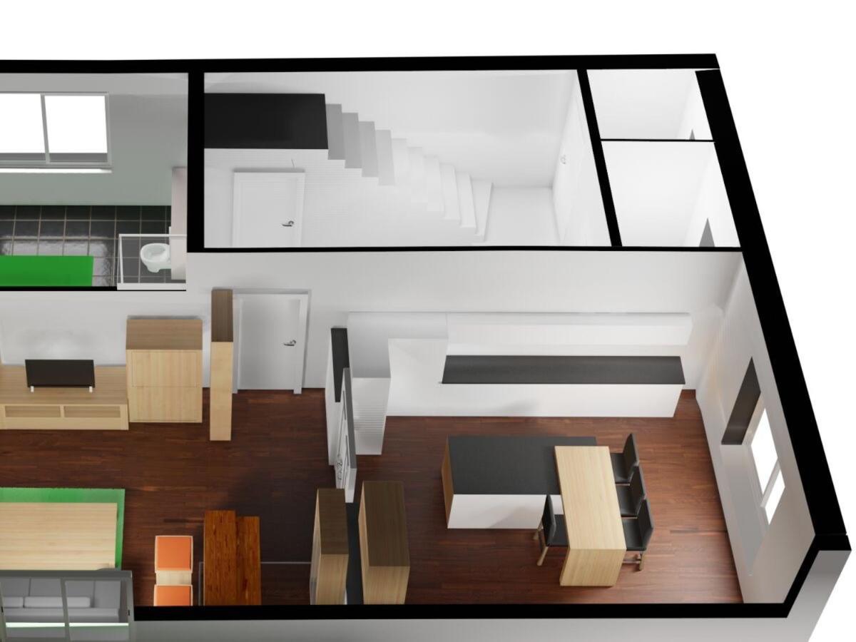 Ferienwohnung Loft- Direkt Am Falderndelft - Naehe Innenstadt Emden Eksteriør bilde